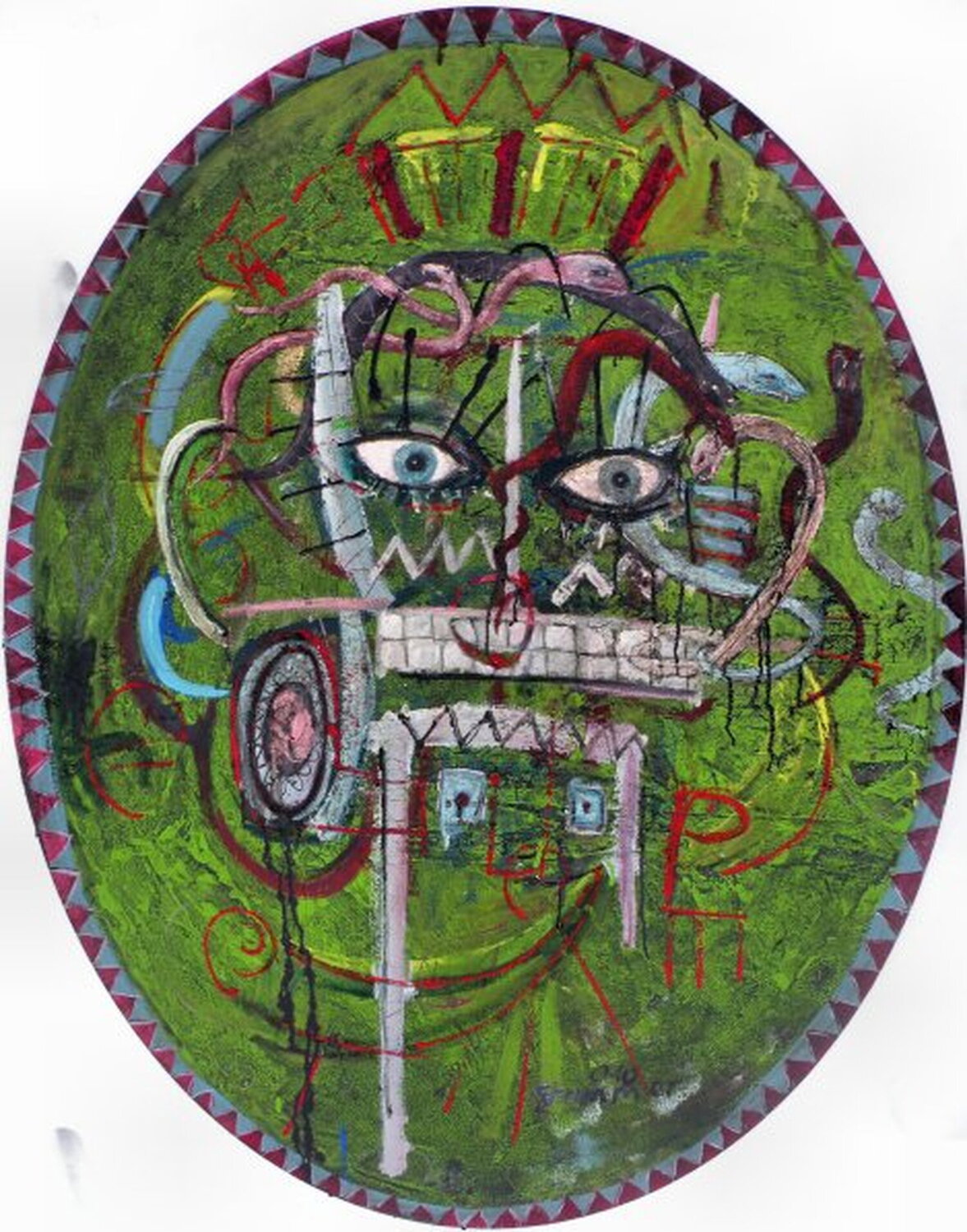 In another world Reinhard Stammer Original painting for sale