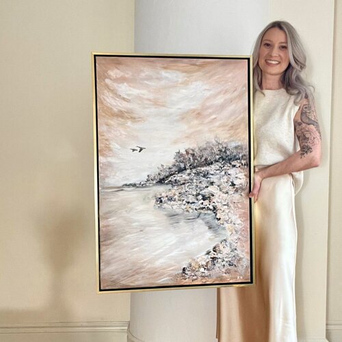 Come Fly With Me par Kristie Holden, Peinture en vente sur Singulart