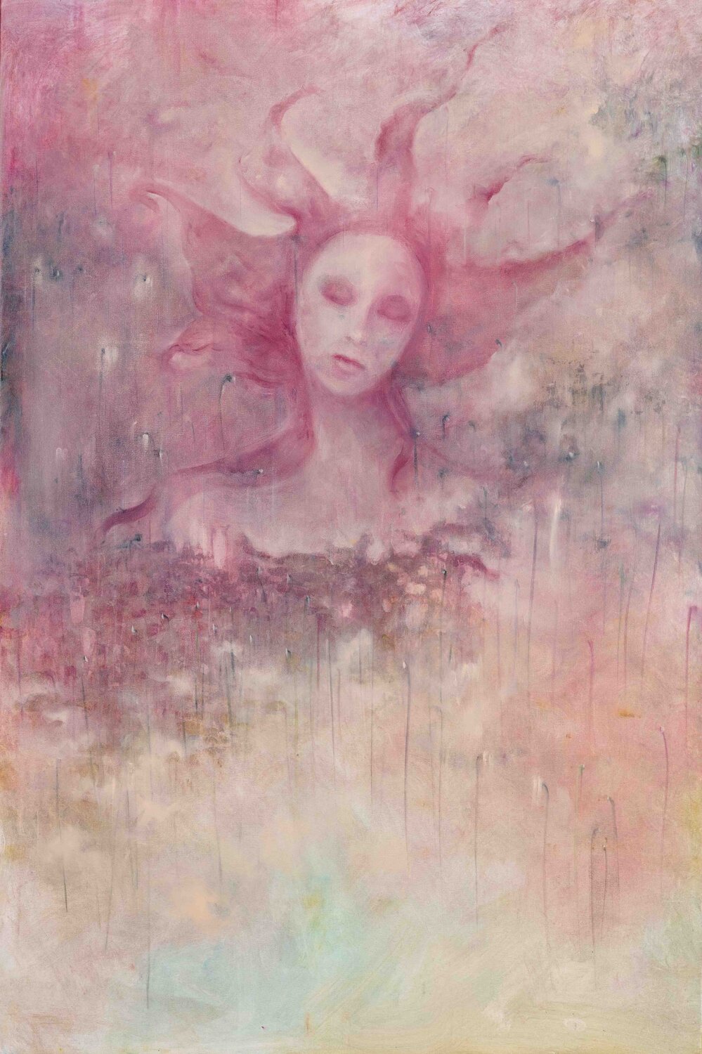 ''The dream'' Rasa Romanova Pintura original en venta