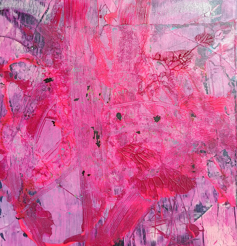 Violet delight by Jan Knura, Painting for Sale on Singulart