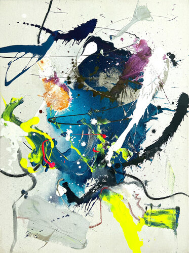Cosmic Dinner Date by Fabienne Moon, Painting for Sale on Singulart