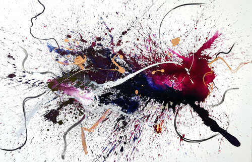 Solar Storm van Fabienne Moon, Schilderij te koop op Singulart