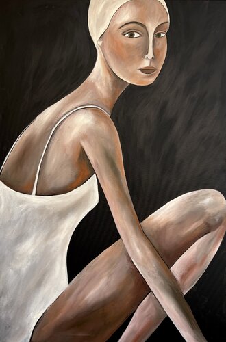 Pause di Dominika Luszcz, Pittura in vendita su Singulart
