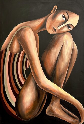 Self Contained di Dominika Luszcz, Pittura in vendita su Singulart