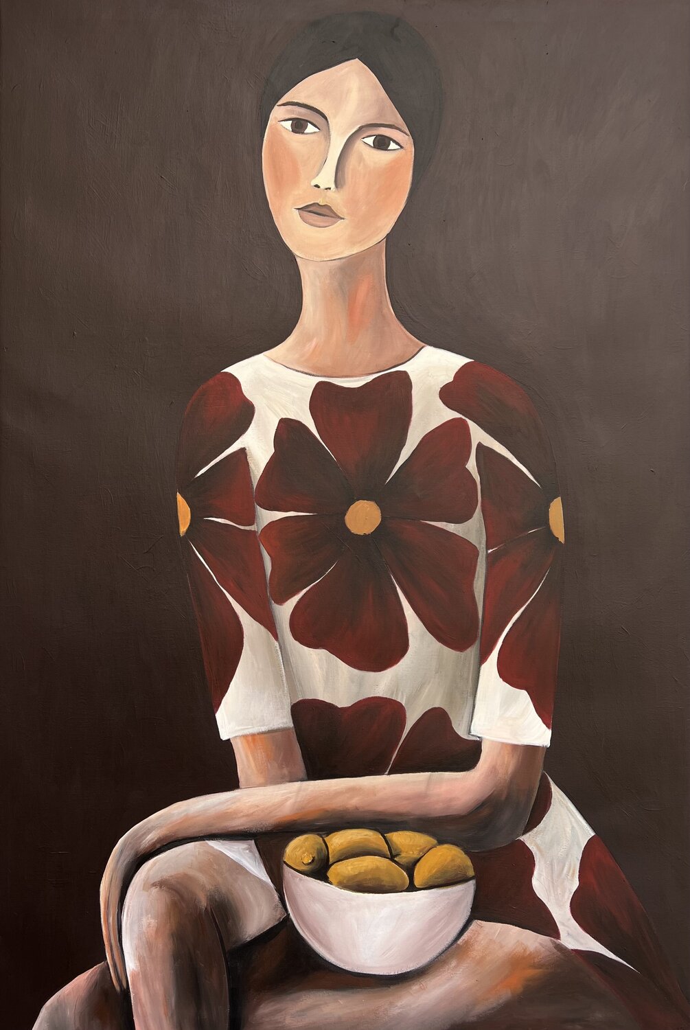 Floral Solace Dominika Luszcz Origineel schilderij te koop