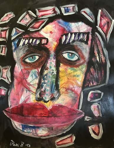 Discouraged van Patti Bailey, Werk op papier te koop op Singulart