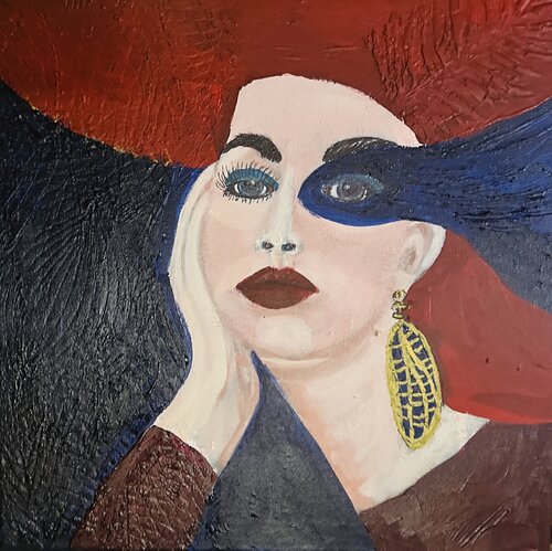 Lady Jasmine di Patti Bailey, Pittura in vendita su Singulart