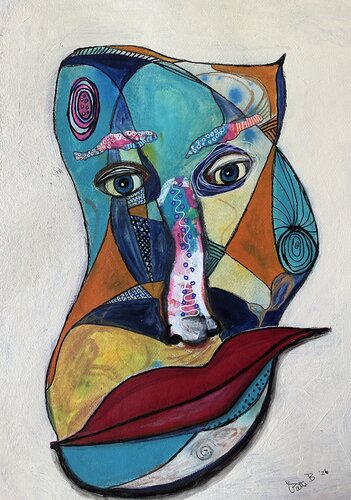 Waiting by Patti Bailey, Work on Paper for Sale on Singulart