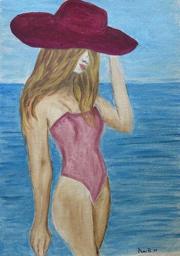 Pretty in Pink by Patti Bailey, 絵画 for Sale on Singulart