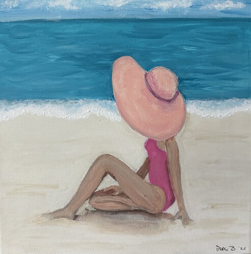 Serenity at the Beach by Patti Bailey, Painting for Sale on Singulart