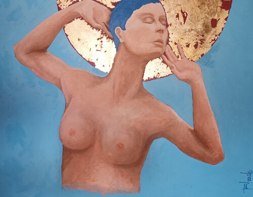 Ascensión de luz by Roberto Vera Marrero, Painting for Sale on Singulart