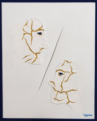 Lost Ties de Luigi Marino, Pintura a la venta en Singulart