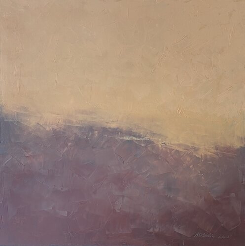 Golden autumn par Natalia Cherepovich, Peinture en vente sur Singulart