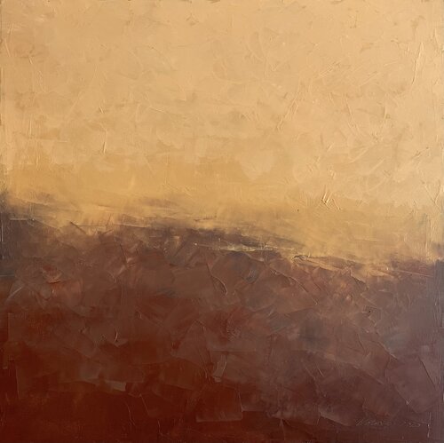 Golden autumn by Natalia Cherepovich, Painting for Sale on Singulart