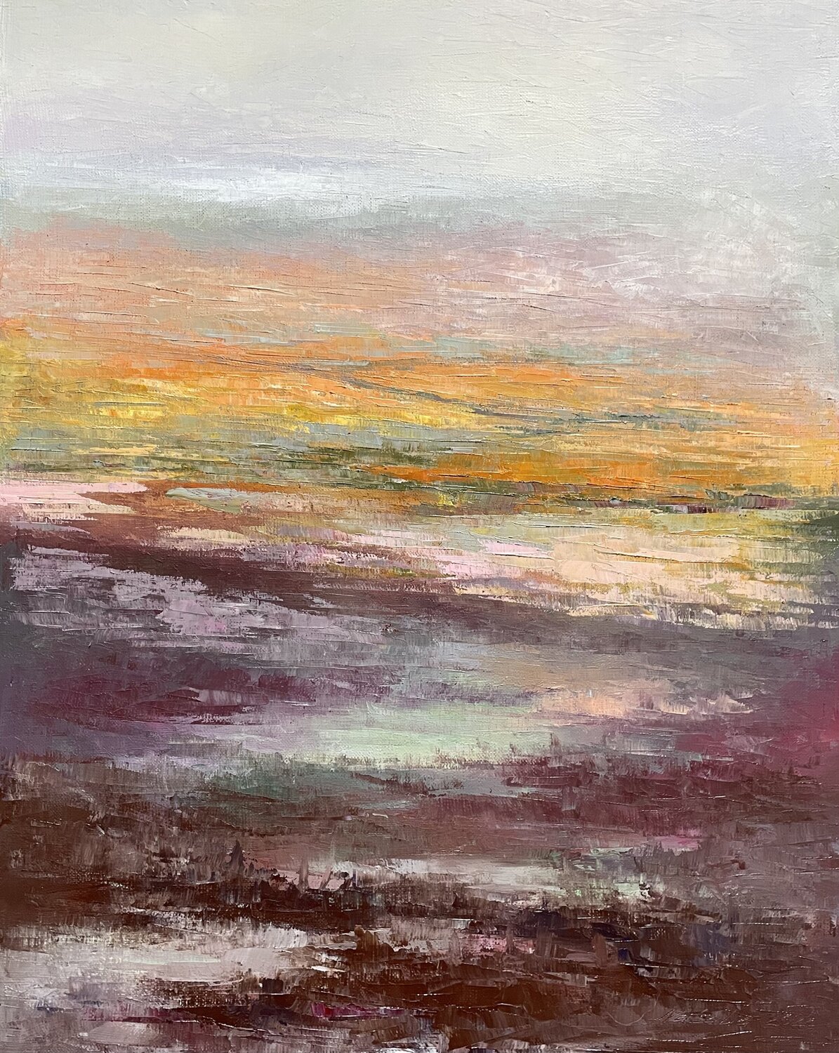 Road to heaven Natalia Cherepovich Original painting for sale