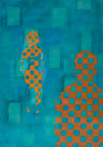 US by Beata Zdankiewicz, 絵画 for Sale on Singulart