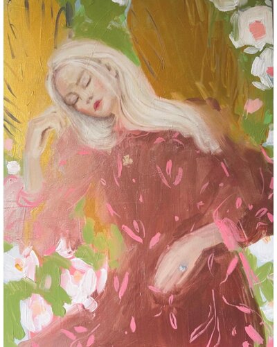 Afternoon Nap van Alexandra Getsko, Schilderij te koop op Singulart