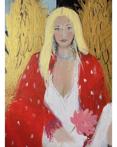 Justice Angel de Alexandra Getsko, Pintura a la venta en Singulart
