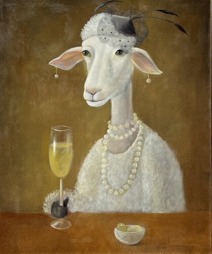 Sophisticated Lady by Kiko Perotti, Painting for Sale on Singulart