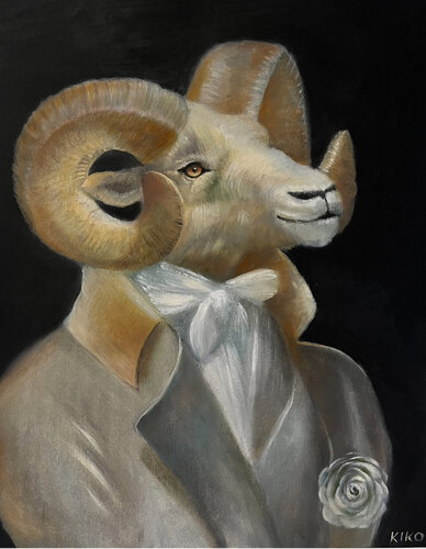 La razza pura by Kiko Perotti, Painting for Sale on Singulart