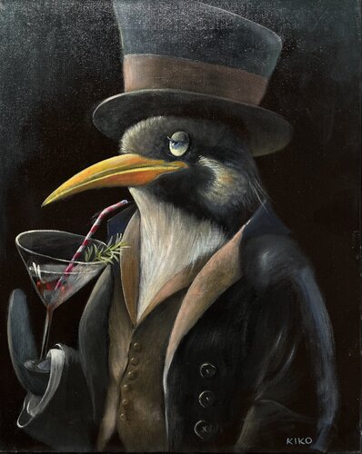Ready to party! par Kiko Perotti, Peinture en vente sur Singulart