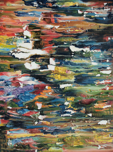 Gems in receding waters - I de Vinay Sane, Pintura a la venta en Singulart