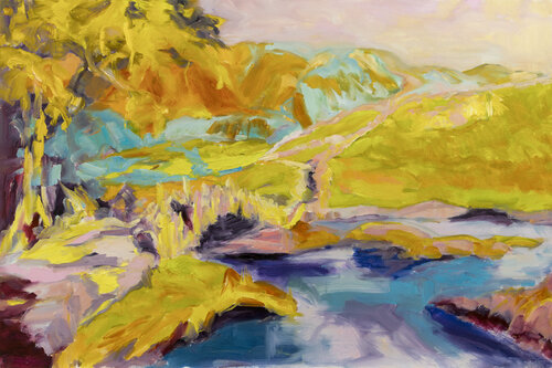 Crossing Into The Midday Sun by Philippa Headley, 絵画 for Sale on Singulart