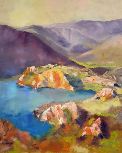 Picnic Spot par Philippa Headley, Peinture en vente sur Singulart