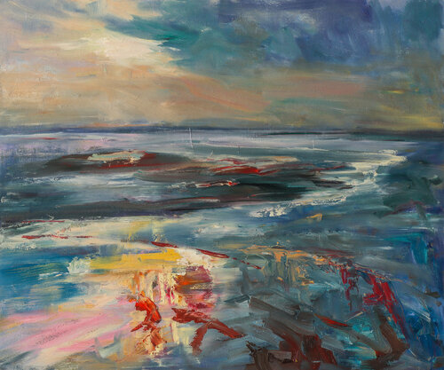 A Moment Before Dusk di Philippa Headley, Pittura in vendita su Singulart