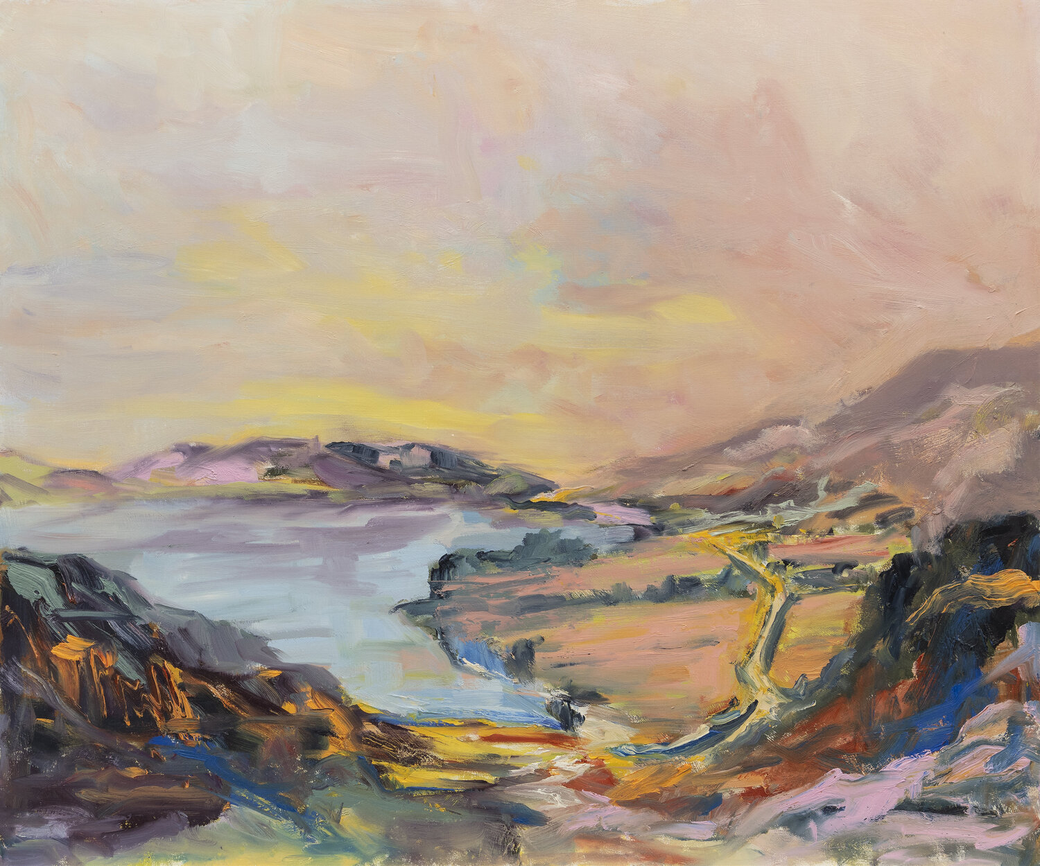 Morning Colours Breaking Through Philippa Headley Pintura original en venta