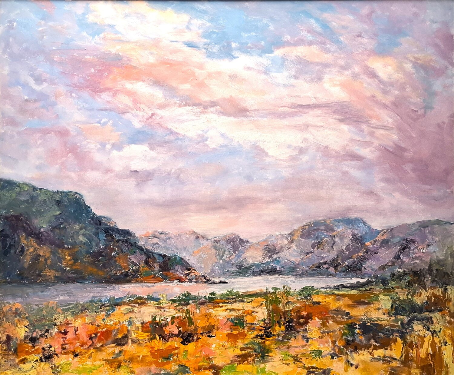 Afternoon Colours Philippa Headley Origineel schilderij te koop