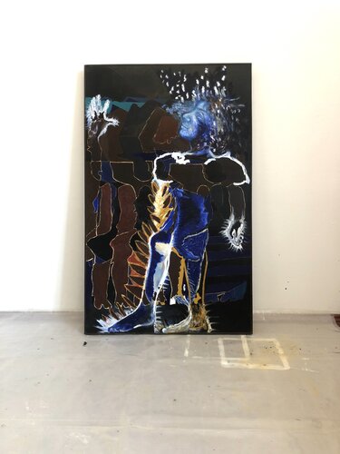 Sie tanzt by Phoebe Lesch, Painting for Sale on Singulart