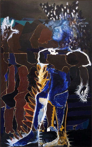 Sie tanzt di Phoebe Lesch, Pittura in vendita su Singulart