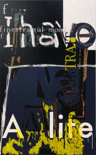 I have a life by Phoebe Lesch, Painting for Sale on Singulart