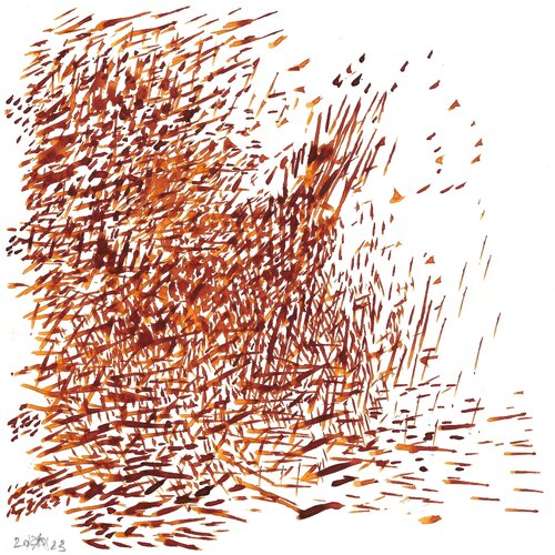 A trip through the desert Part 1 de Phoebe Lesch, Dibujo a la venta en Singulart
