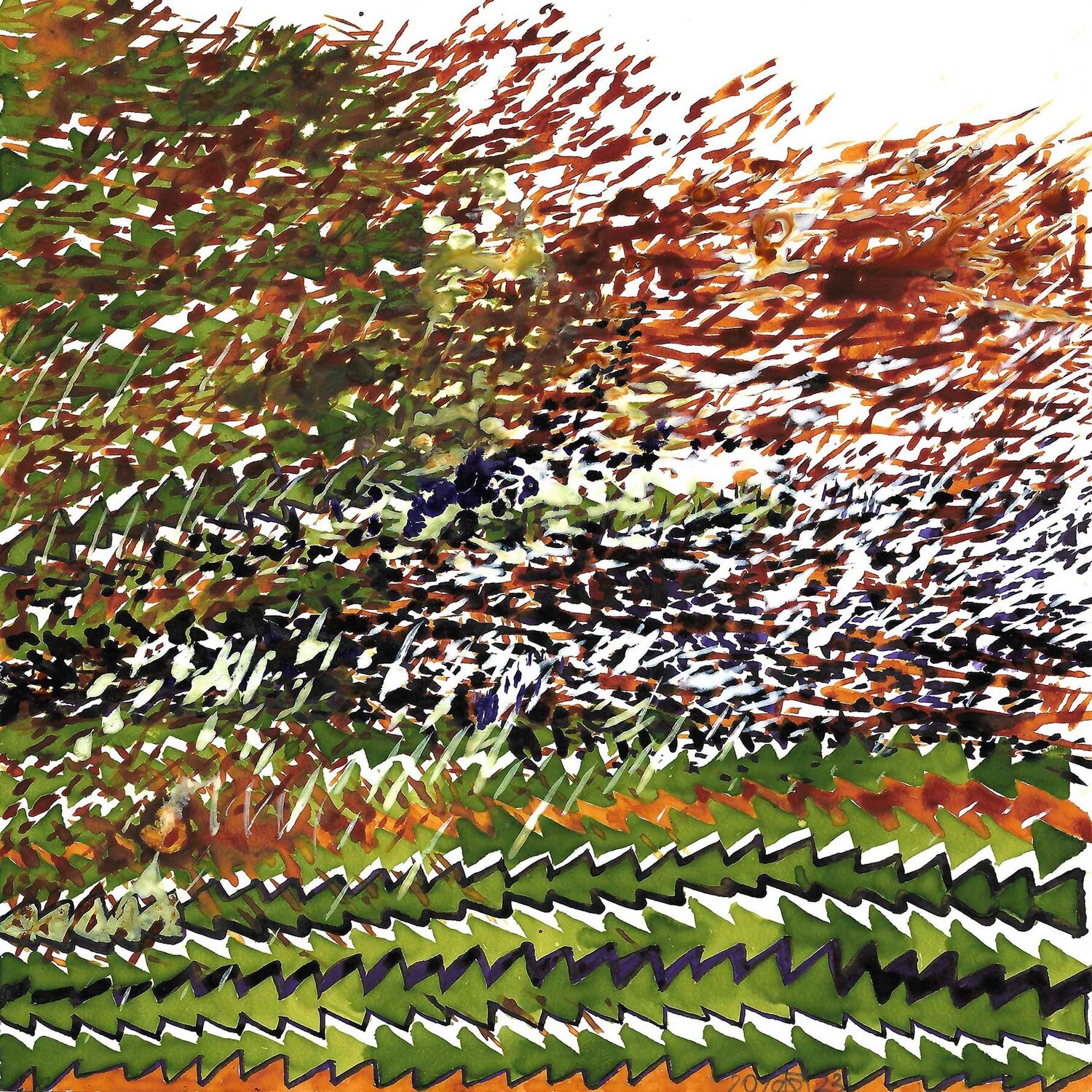 A trip through the desert Part 1 Phoebe Lesch Dibujo en venta