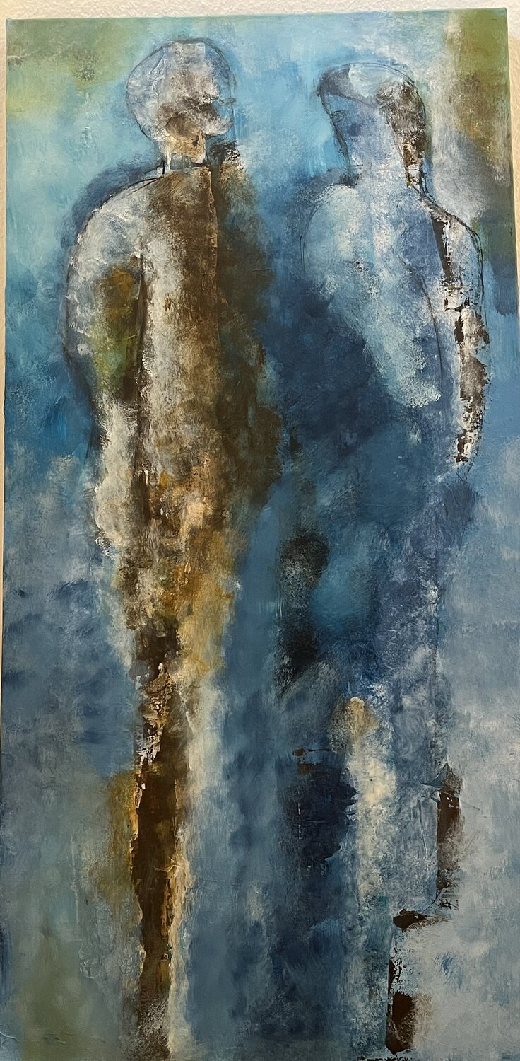Nah und doch so fern EDIT "Ditta" FLEISCHBERGER Original painting for sale