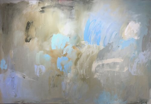 St Ives.  Ravel. di Caroline Hall, Pittura in vendita su Singulart