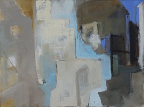 St Ives.  Opes 2. by Caroline Hall, Painting for Sale on Singulart