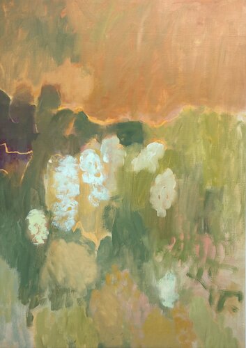 Antirhinums & Wildflowers by Caroline Hall, 絵画 for Sale on Singulart