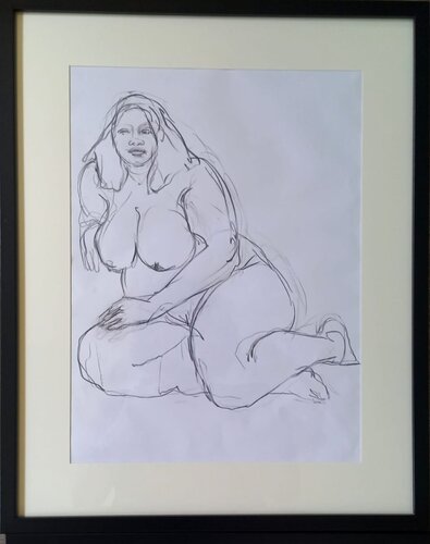 Margaret 2 by Marie Saada, Drawing for Sale on Singulart