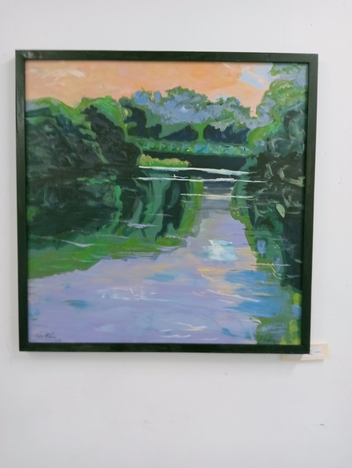 Margate River PAT WALLACE Peinture originale à vendre