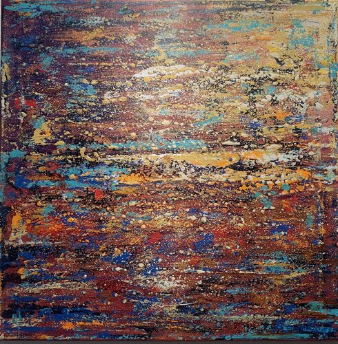 Orage et lune by Revelazio, 絵画 for Sale on Singulart