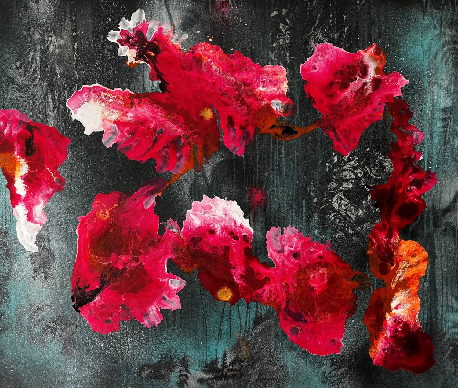 World in Bloom Mikkel Nordvig Originalgemälde zu verkaufen