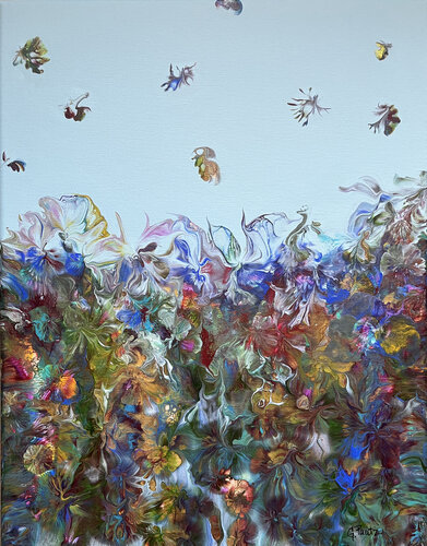 Botanical Breeze de Gay Pautz, Pintura a la venta en Singulart