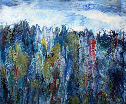Ocean Flora by Gay Pautz, Painting for Sale on Singulart