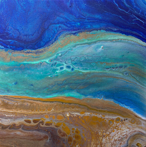 Tide Pool di Gay Pautz, Pittura in vendita su Singulart