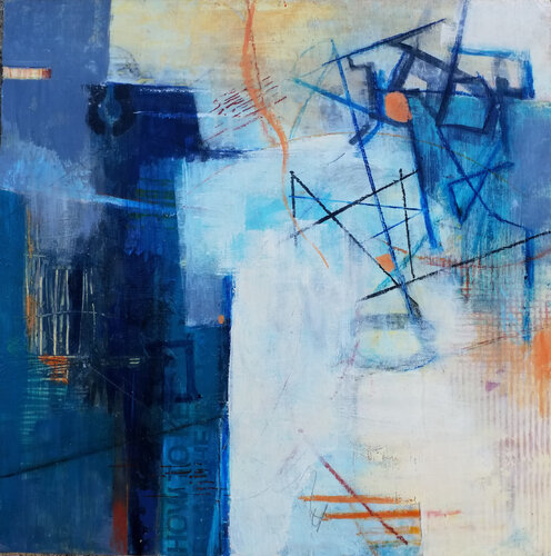 Explorations 5 by Marion Hedger, Painting for Sale on Singulart