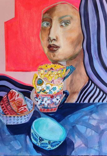 Oniomania von Ines Duarte, Malerei kaufen auf Singulart
