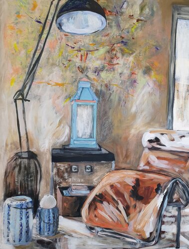 Lina's Soul par Ines Duarte, Peinture en vente sur Singulart